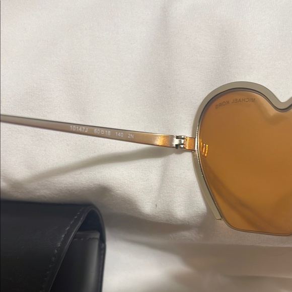 Michael Kors Gold Heart Sunglasses - Picture 9 of 13